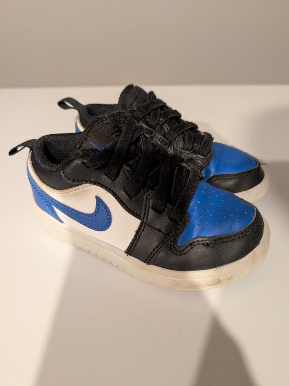 Jordan Kids Jordan 1 Low ALT "Black/Game Royal/White" sneakers